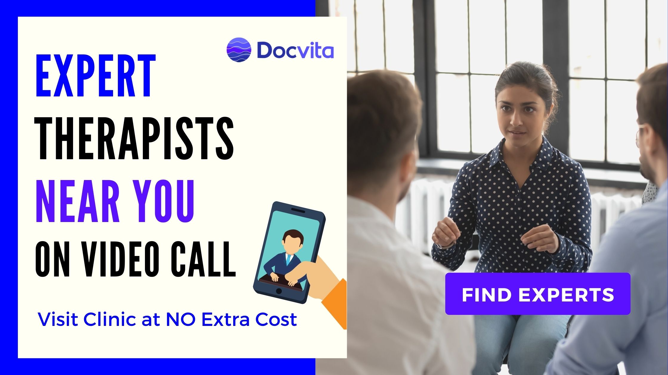 Expert Therapists Near You | DocVita